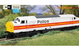 R30435TXS Police Livery Class 37 - 37093 Sound Fitted OO Gauge
